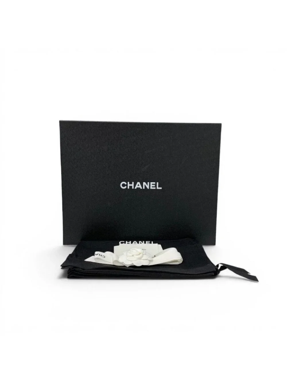 Chanel Boots Short Shoes Leather Black Silver CC Logo Lace